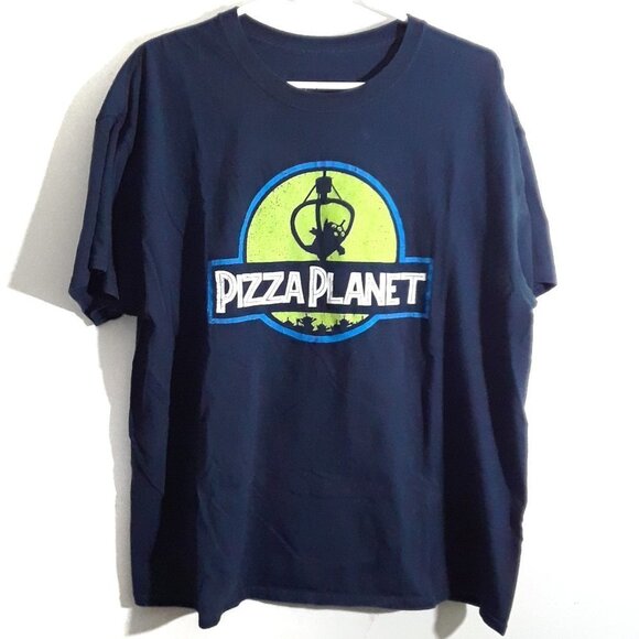 Pizza Planet Toy Story Graphic T Shirt Unisex XL - Picture 1 of 2